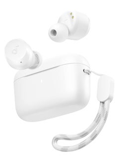 اشتري By Anker A25i True Wireless Earbuds, Bluetooth 5.3, App, Customized Sound, 28H Long Playtime, Water-Resistant, 2 Mics For AI Clear Calls, Single Earbud Mode White في الامارات