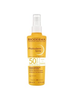 Buy Photoderm Max Spray Spf50+ For Sensitive Skin 200ml in UAE