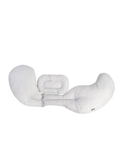 Buy Total Comfort Body Pregnancy Pillow - Grey in UAE
