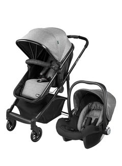 اشتري Cruise Travel System with Rixa Car Seat For Infant, 0-3 Years - Grey في الامارات