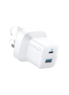 Buy Anker 323 Charger 33W 3ft C-C Bundle White White in UAE