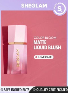 اشتري Color Bloom Liquid Blush 5.2Ml Matte Finish-Love Cake في مصر