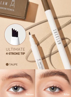 Buy Feather Better Eyebrow Pencil  06 Grams Taupe in Egypt