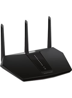 اشتري جهاز توجيه Nighthawk WiFi 6 (RAX30) ثنائي النطاق Gigabit بخمسة تيارات، سرعة لاسلكية AX2400 (تصل إلى 2.4 جيجابت في الثانية)، تغطية تصل إلى 2000 قدم مربع و20 جهازًا في الامارات