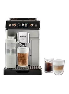 Buy Eletta Explore, Fully Automatic Coffee machine, Latte Crema Hot and Cool, 19 Bar, App Connectivity, 1.8 L 1450 W ECAM450.65.S Silver in UAE