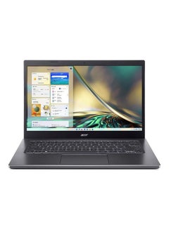 اشتري Aspire 5 A514 Notebook With 14-Inch Display, Core i5-1335U Processor/8GB LPDDR5 RAM/512GB SSD Storage/Intel Iris XE Graphics/Windows 11 Home English/Arabic Steel Gray في الامارات