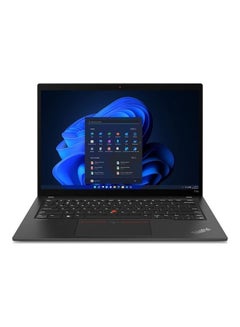 اشتري ThinkPad T14s Gen4 i7-1355U, 16GB DDR5, 512GB SSD, Integrated Intel Iris Xe Graphics, 14.0" WUXGA IPS 300nits, KYB BL Arabic/English, Fingerprint Reader, Win11 Pro 64, 3Yr – 21F6005WGR English/Arabic Black في الامارات