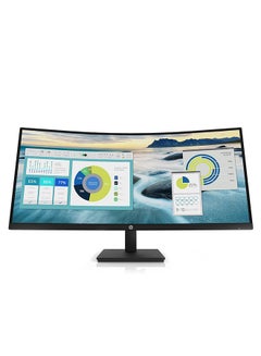 اشتري P34HC G4 34"LED DIAGONAL WQHD USB-C CURVED MONITOR,DE 86,36 CM DE DIAGONALE,21Y56AS Black في الامارات