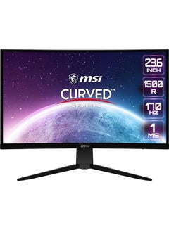 اشتري Optix G242C Curved 23.8-inch 16:7 Anti-glare,FHD,170hz,rate Tilt,Amd Freesyn IPS, 9S6-3BB31H-009 Black في الامارات