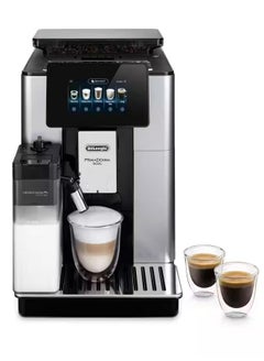 Buy PrimaDonna Soul Espresso Coffee Maker 19 Bar 2.2 L 1450 W ECAM610.55.SB Black/Silver in Egypt