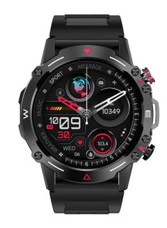 اشتري 410 mAh Hulk Smartwatch For Men, AMOLED Always On Display Bluetooth Calling Waterproof Fitness Watches Compatible With Android iOS Black في الامارات