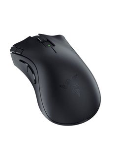 Buy DeathAdder V2 X Hyper Speed: Ergonomic Design with 16000 DPI - Ultra-Fast Hyper Speed Wireless Ergonomic Gaming Mouse - Black in UAE