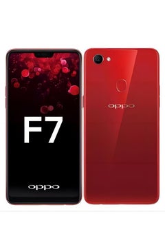 اشتري F7 Dual Sim Solar Red 8GB RAM 256GB 4G LTE- International Version في الامارات