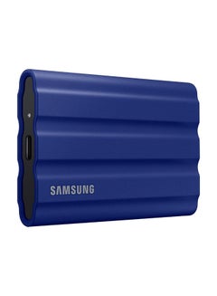 Buy T7 Shield Portable SSD 1 TB - USB 3.2 Gen.2 External SSD Blue (MU-PE1T0R/EU) 1 TB in Saudi Arabia