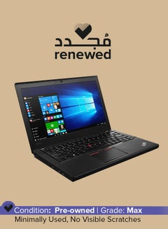 اشتري Renewed - Thinkpad X260 (2016) Laptop With 12.5-Inch Display,Intel Core i5 Processor/6th Gen/8GB RAM/256GB SSD/Intel HD Graphics 520 English Black في السعودية