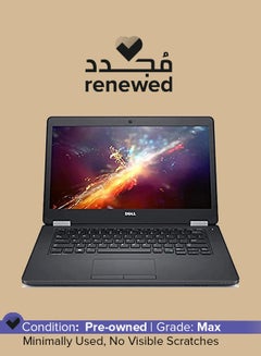 Buy Renewed - Latitude E7470 (2016) Laptop With 14-Inch Display, Intel Core i5 Processor/6th Gen/8GB RAM/256GB SSD/Integrated Graphics English Black in Saudi Arabia