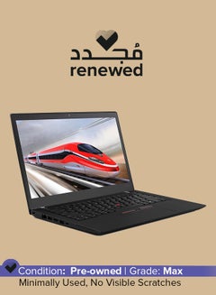 اشتري Renewed - Yoga 370 Laptop With 14-Inch Touchscreen Display, Intel Core i5 Processor/7th Gen/8GB RAM/512GB SSD/windows 10 pro English Black في السعودية