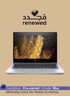 اشتري Renewed - EliteBook 830 G5 2UP88AV Laptop With 13.3-Inch Display, Core i5 Processor/8GB RAM/512GB SSD/Intel HD Graphics 620 English Silver في السعودية