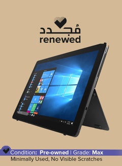 اشتري Renewed - Latitude 5285(2 in 1) Laptop With 12.3-Inch Display,Core i5/8GB RAM/256GB SSD/Windows 10 Home English Black في السعودية