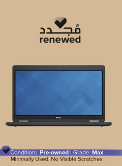 اشتري Renewed - Latitude E7280 Laptop With 12.5-inch HD Display,Core i5 Processor/6th Gen/8GB RAM/256GB SSD/Intel HD Graphics English Black في السعودية