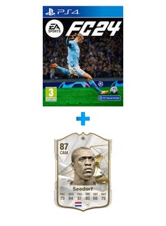 Buy Fc 24 Sports Playstation 4 With Egygamer Seedorf Fc 24 Card Portrait in Egypt