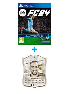 Buy Fc 24 Sports Playstation 4 With Egygamer Ribery Fc 24 Card Portrait in Egypt