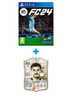 اشتري Fc 24 Sports Playstation 4 With Egygamer Casillas Fc 24 Card Portrait في مصر