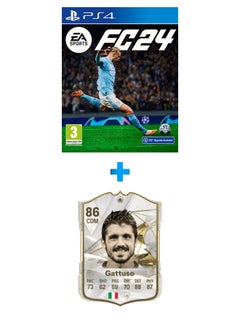 اشتري Fc 24 Sports Playstation 4 With Egygamer Gattuso Fc 24 Card Portrait في مصر