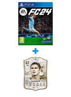 Buy Fc 24 Sports Playstation 4 With Egygamer Lampard Fc 24 Card Portrait in Egypt