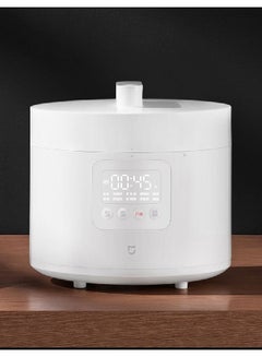 Buy Mijia Smart Electric Pressure Cooker Smart App Control Adjustable Temperature Multifunction 5 L 1000 W MYL02M White in UAE