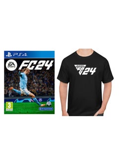 اشتري PS5 EA Sports FC 24 - PlayStation 4 (PS5) + FREE EA FC 24 T-Shirt - PS4/PS5 في مصر