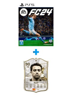 Buy Fc 24 Sports Playstation 5 With Egygamer Xavi Fc 24 Card Portrait in Egypt