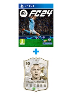 Buy Fc 24 Sports Playstation 4 With Egygamer Roberto Fc 24 Card Portrait in Egypt