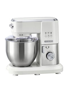 اشتري Multifunction Stand Mixer Kitchen Machine With 10 Speed 6 L 1000 W MKM100-B5 White في الامارات