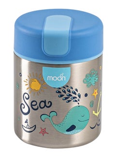 Buy Double Wall SS Food Jar - Blue in UAE