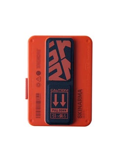 اشتري Spunk Mirage Magnetic Grip Card Holder With Sliding Ejector Button Orange في الامارات