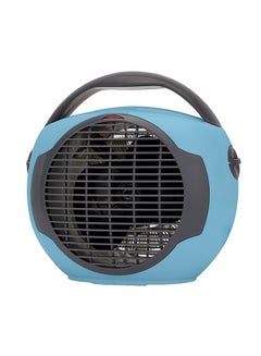 اشتري Fan Heater GFH28561, 2 Heating Powers 1000 & 2000W, Cool/Warm/Hot Wind Selection, Adjustable Thermostat, Over Heat Protection, Safety Tip Over Switch, With Indicator Light 2000 W GFH28561 Blue & Gray في الامارات