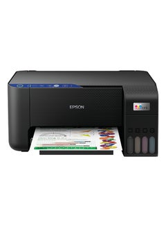 اشتري EcoTank L3252 Home ink tank printer A4, colour, 3-in-1 printer with WiFi and SmartPanel App connectivity Black في الامارات