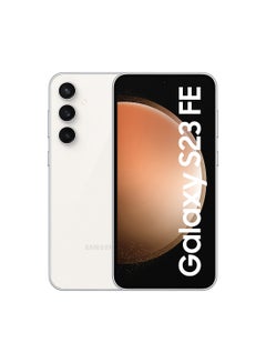 اشتري Galaxy S23 FE Dual Sim Cream 8GB RAM 128GB 5G - Middle East Version في الامارات