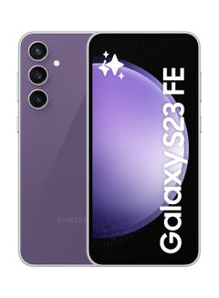 اشتري Galaxy S23 FE Dual Sim Purple 8GB RAM 256GB 5G - Middle East Version في السعودية