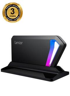Lexar SSD SL200 1TB Portatile - USB 3.1 Type-C, Colore Nero, Unità A Stato Solido Esterna