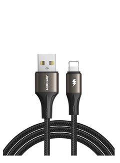 Buy SA25-AL3 Light-Speed Series 3A Fast Charging Data Cable (USB-A to Lightning) 1.2m Black in Egypt