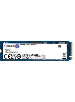 Buy Kingston NV2 1TB M.2 2280 NVMe Internal SSD  PCIe 4.0 Gen 4x4  Up to 3500 MB/s  SNV2S/1000G 1 TB in Egypt