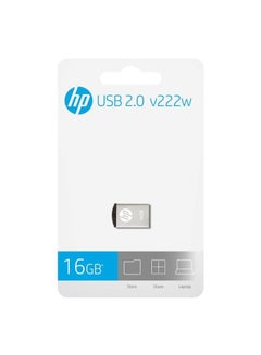 Buy V222w USB 2.0 Flash Drive | Metal Mini | Fast And Light 16 GB in UAE