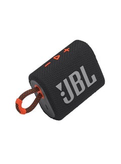 Buy GO 3 Portable Bluetooth Speaker Orange Black in Saudi Arabia