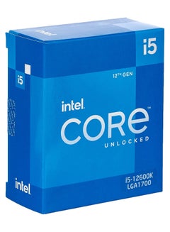Buy Core i5-12600K 12th Generation Desktop Processor (Base Clock 3.7GHz Tuboboost 4.9GHz, 6 Cores, LGA1700, RAM DDR4 And DDR5 Up To 128GB) in Saudi Arabia