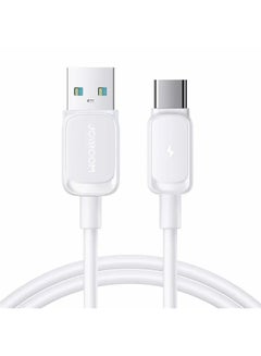 Buy S-AC027A14 Multi-Color Series 3A USB-A to Type-C Fast Charging Data Cable 2m-White White in Egypt