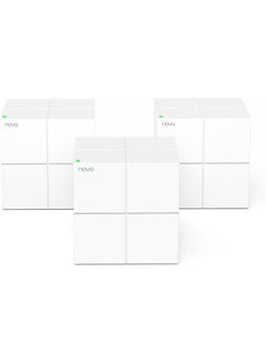 Buy MW6, Mesh WiFi System, Dual Band Gigabit AC1200, Whole Home, Router Replacement, (3-pack) White in UAE