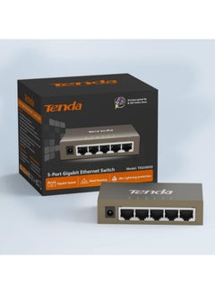 Buy TEG1005D With 5-Port Gigabit Ethernet Unmanaged Switch Desktop Brown in UAE
