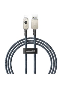 Buy Baseus Unbreakable Series Fast Charging Data Cable USB to iP 2.4A 1m Stellar White White in Egypt